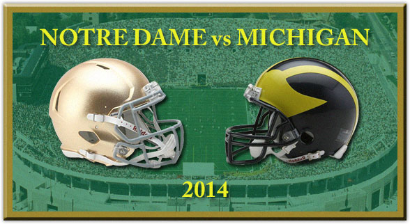 ND vs Michigan Gameday 2014