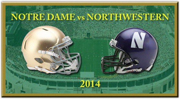 ND vs Northwestern Gameday 2014