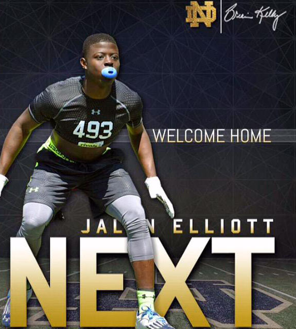 Jalen Elliott Notre Dame