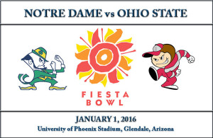 Notre Dame Vs Ohio State | Fiesta Bowl | 01/01/16