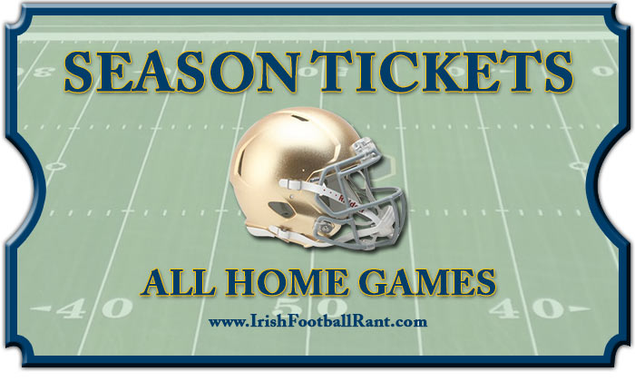 Notre Dame Fighting Irish Football Season Tickets