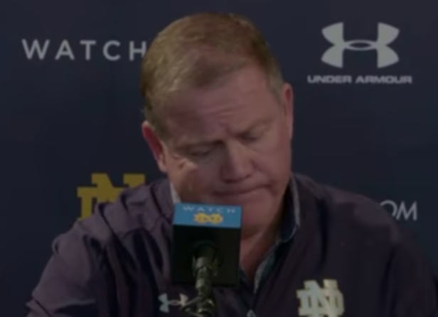 Brian Kelly post game USC press conference