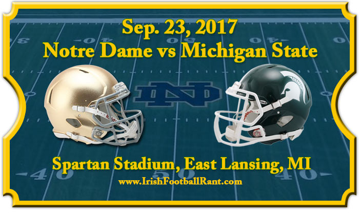 Michigan State Spartans vs. Notre Dame Fighting Irish Tickets