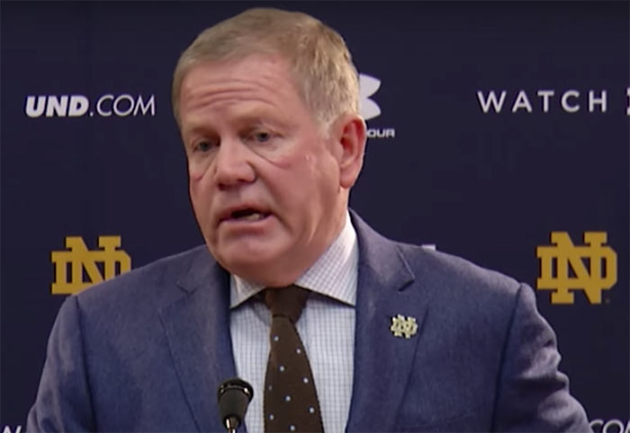 Brian Kelly Most ND Losses