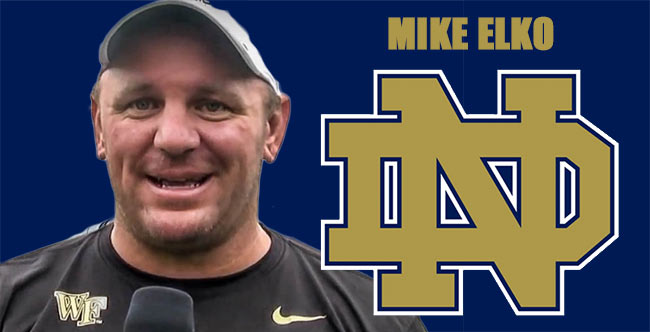 Mike Elko Notre Dame Defensive Coordinator