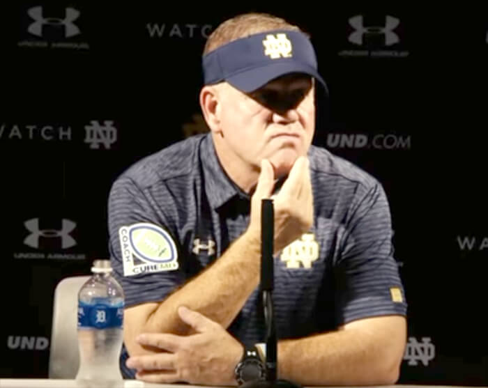 brian kelly msu post game