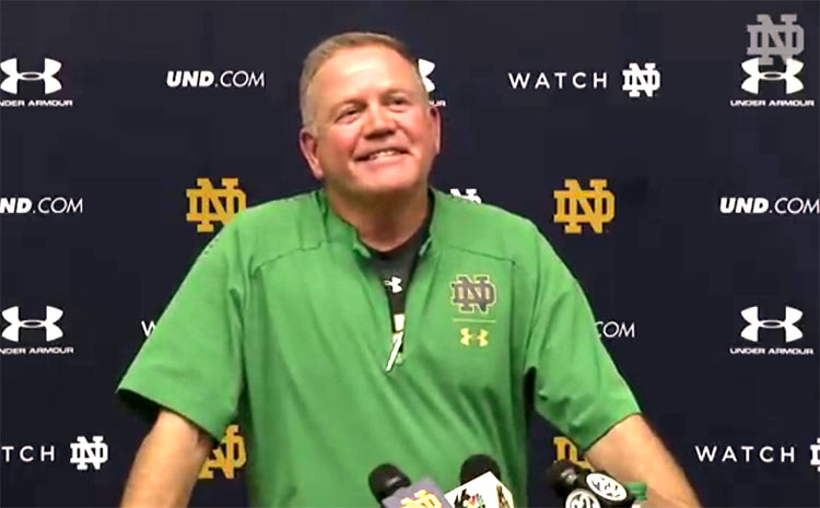 8/23/18 Brian Kelly Press Conference