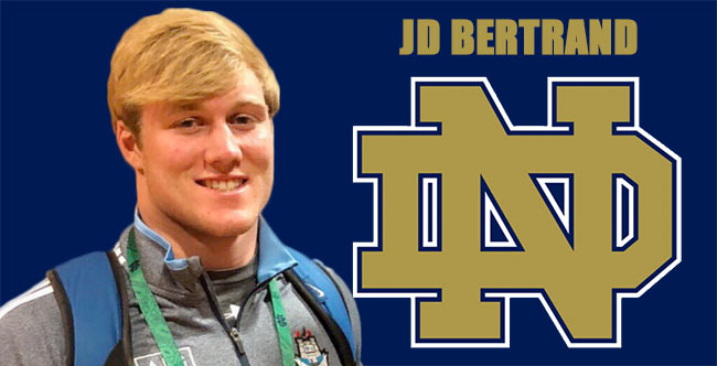 JD Bertrand ND Commit