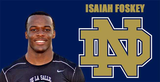 Isaiah Foskey ND Commit