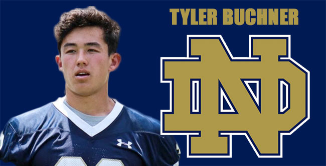 Tyler Buchner ND Commit