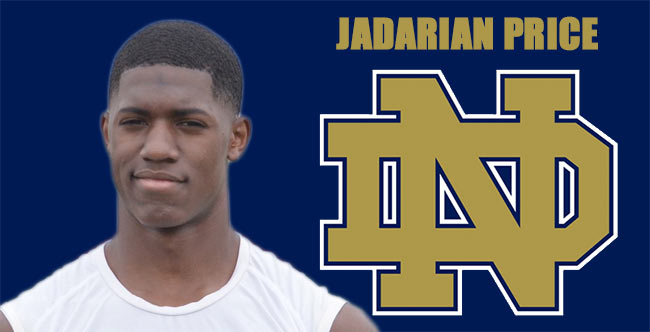 Jadarian Price ND Commit