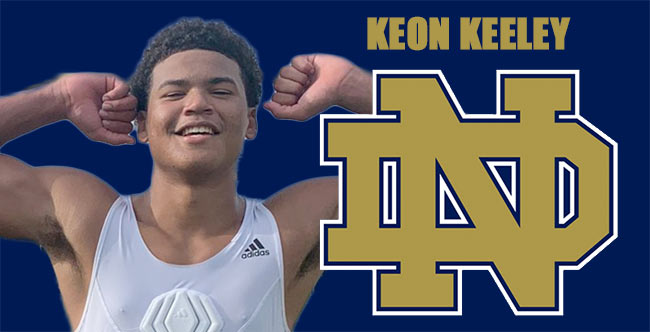 Keon Keeley ND commit