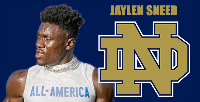 Jaylen Sneed ND Commit