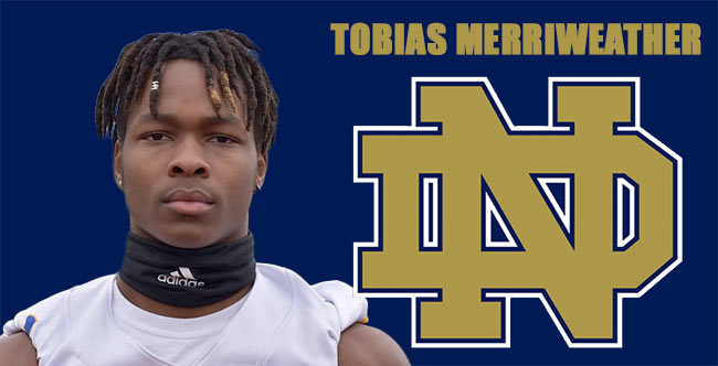 ND Commit Tobias Merriweather