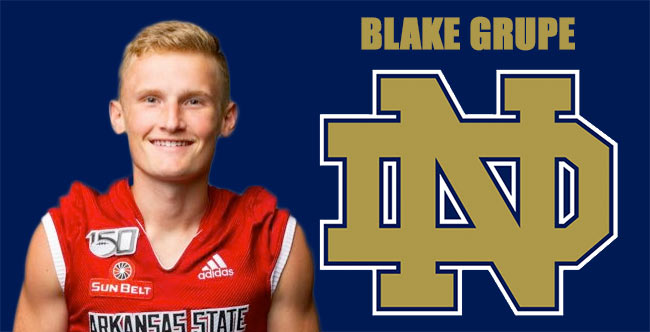 Blake Grupe ND commit