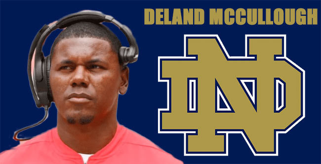 Deland McCullough ND Coach