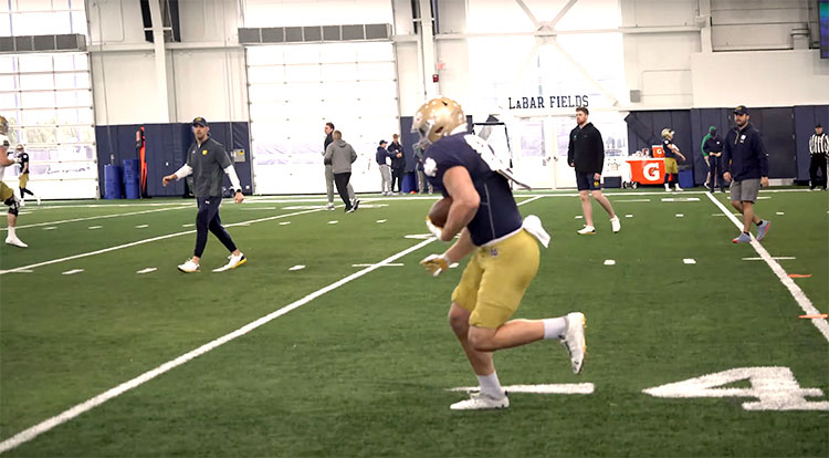 ND 04-02-22 Spring Practice
