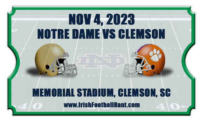 2023 Notre Dame vs Clemson