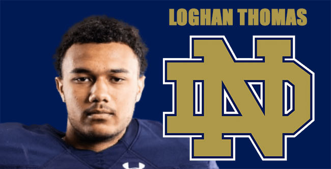 Loghan Thomas ND Commit