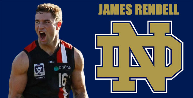James Rendell 2024 ND Commit