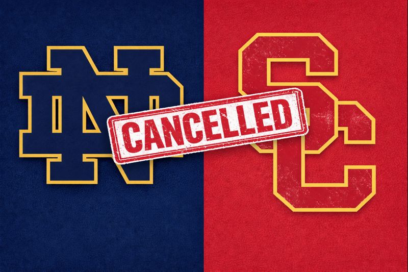 ND vs USC Cancelled