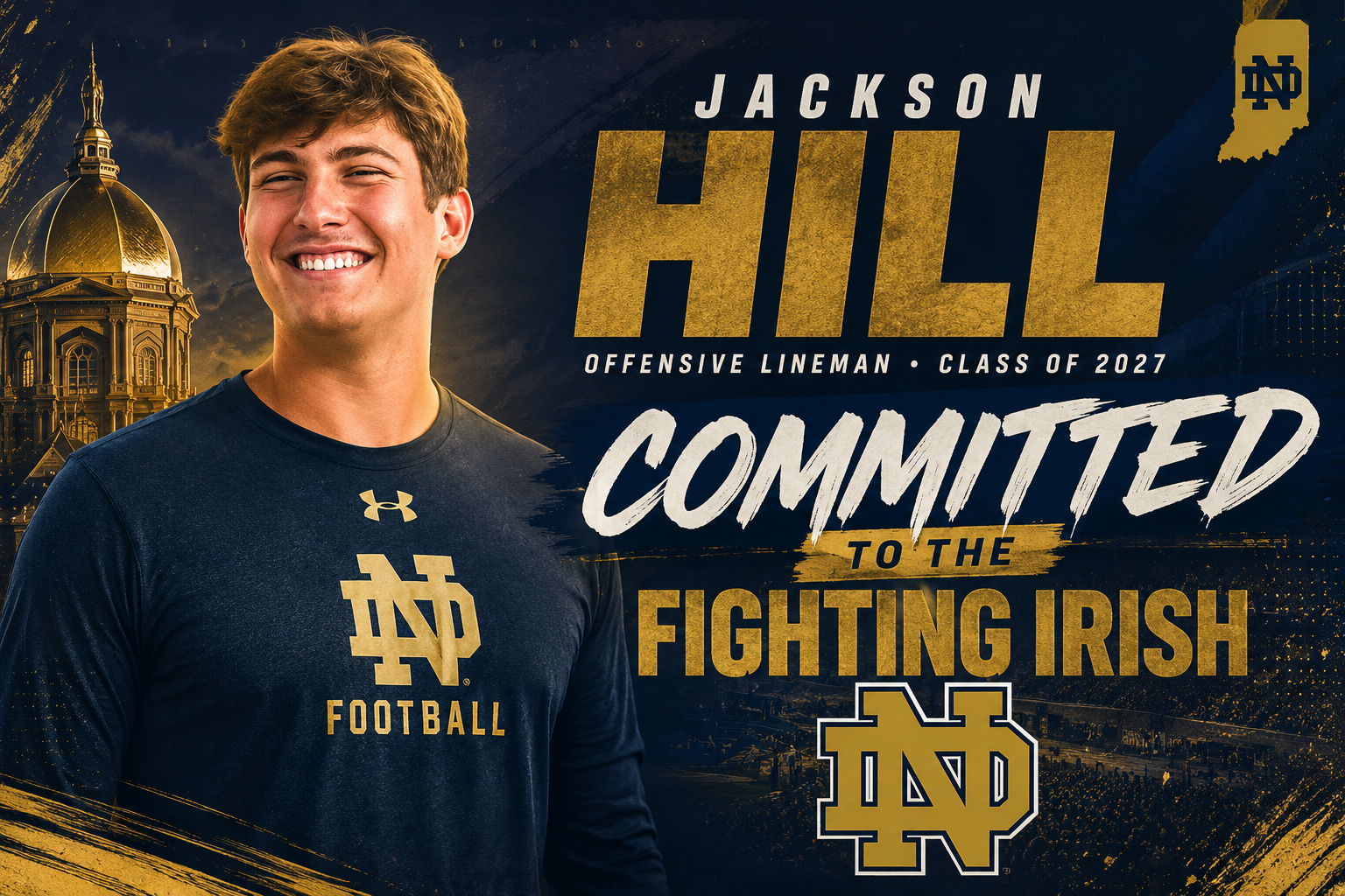 Jackson Hill 2027 ND Commit