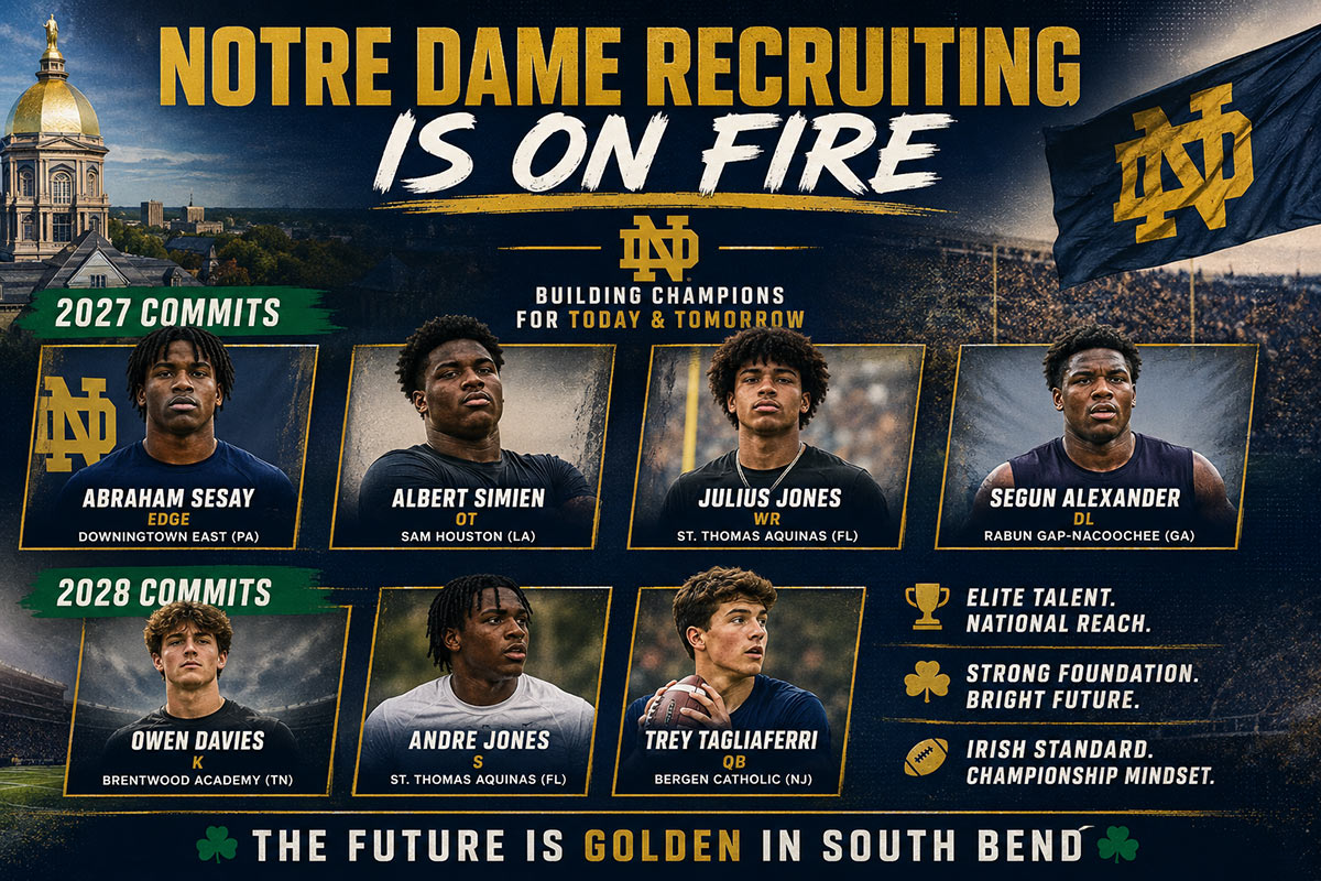 Notre Dame Football 2027 2028 Commits