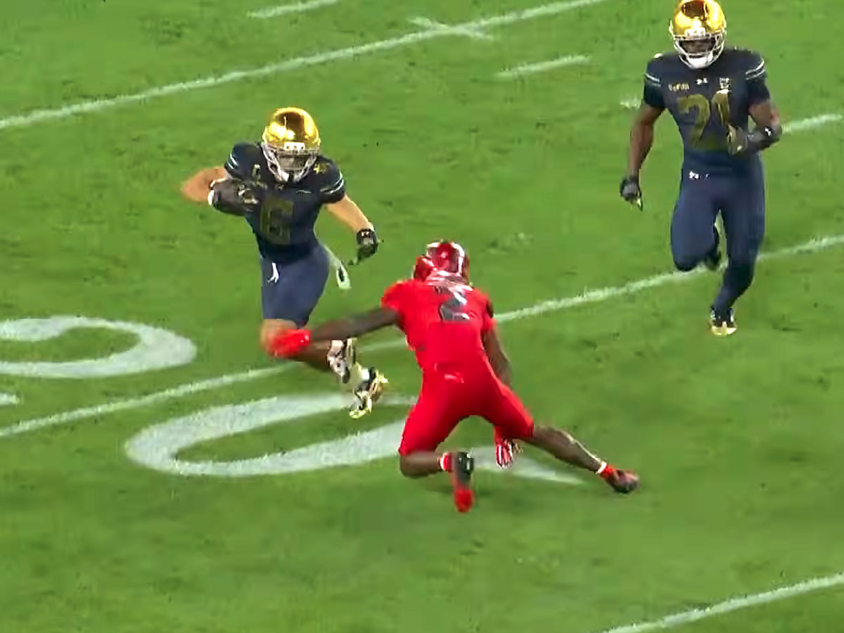 Notre Dame Beats Wisconsin at Lambeau