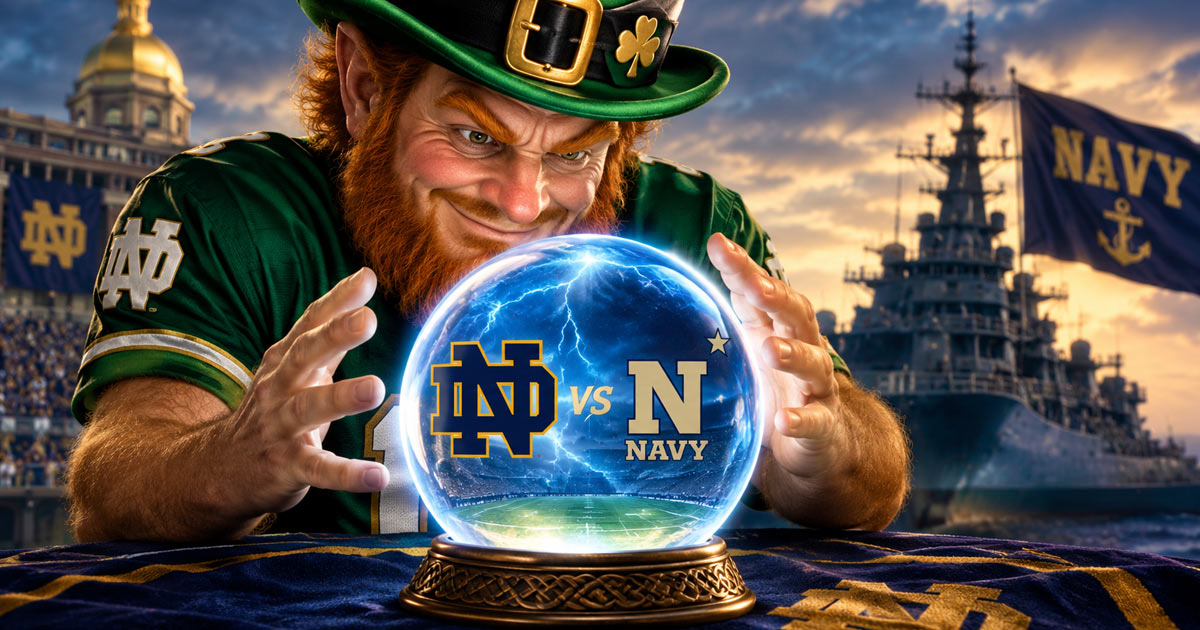 Notre Dame- vs Navy Prediction 2026